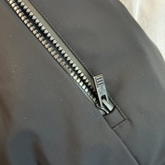 Fusalp Black Quilted Faux Fur Hooded Jacket NWT Size: FR 42 Style Anne - Picture 13 of 16